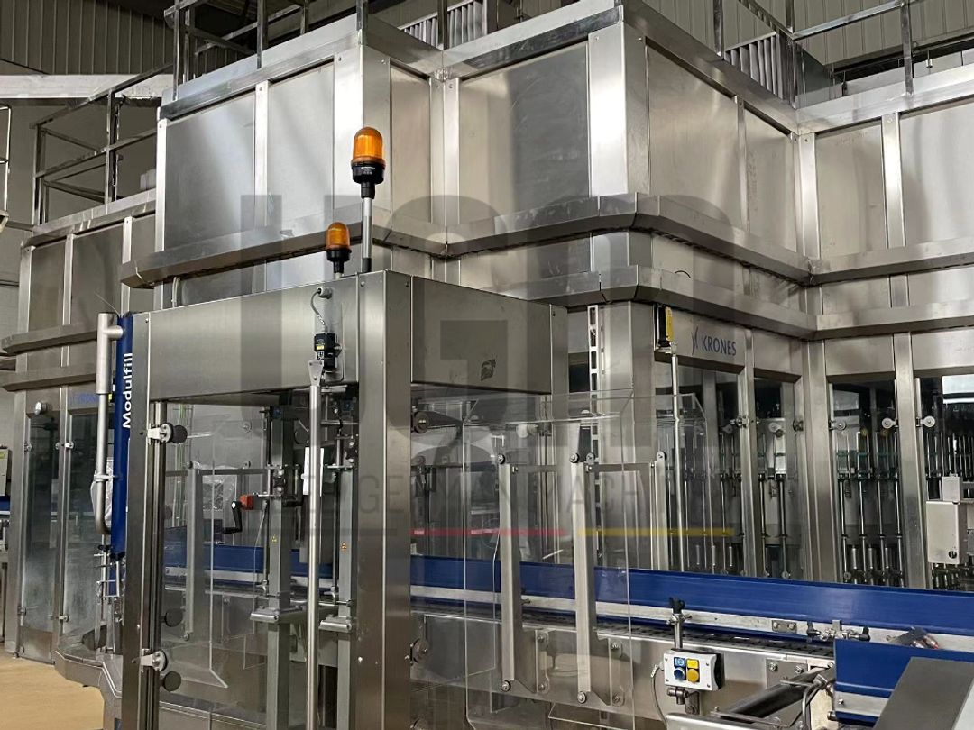 KRONES Glass CSD Bottling Line 36,000 BPH Thumbnail